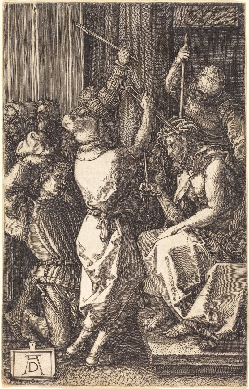 Cristo coroado de espinhos de Albrecht Dürer