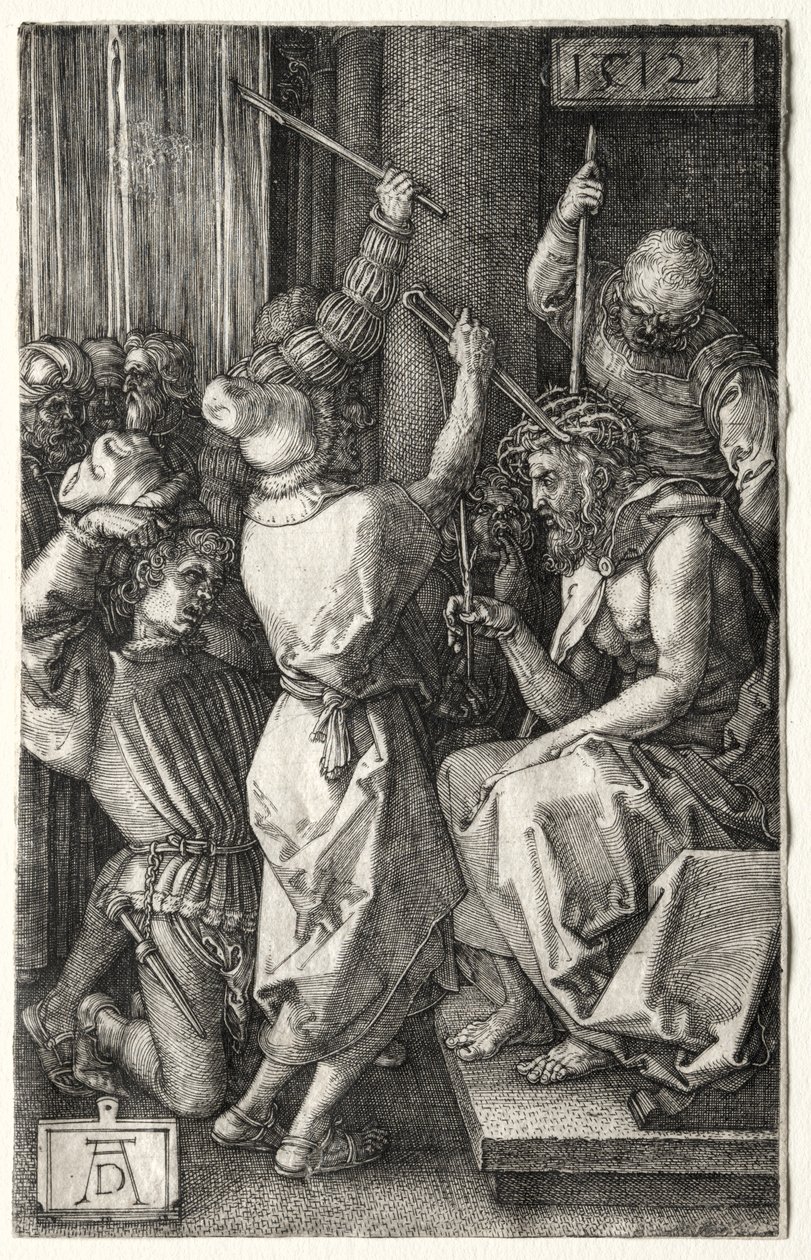 Cristo coroado de espinhos de Albrecht Dürer