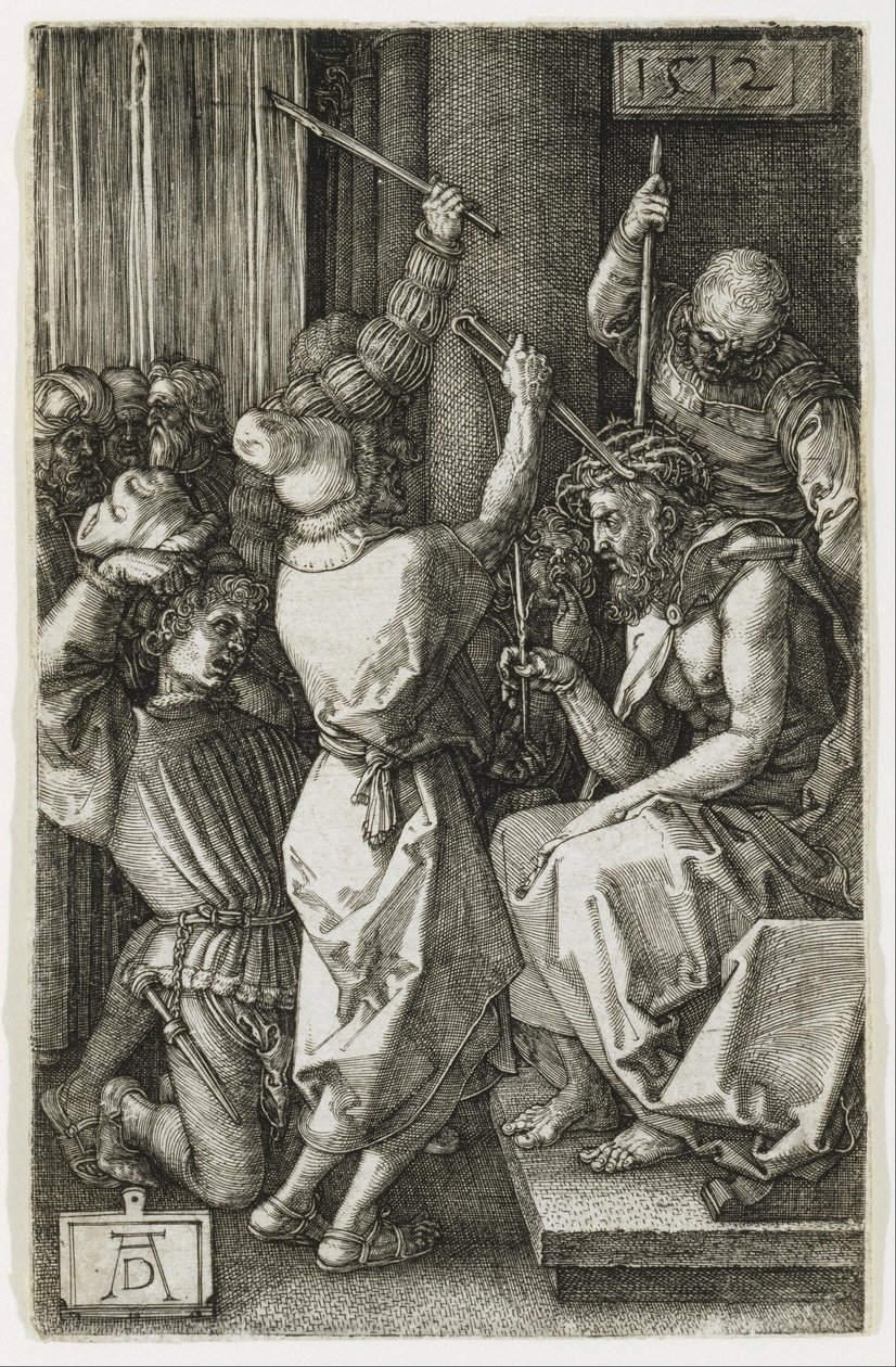 Cristo coroado de espinhos de Albrecht Dürer