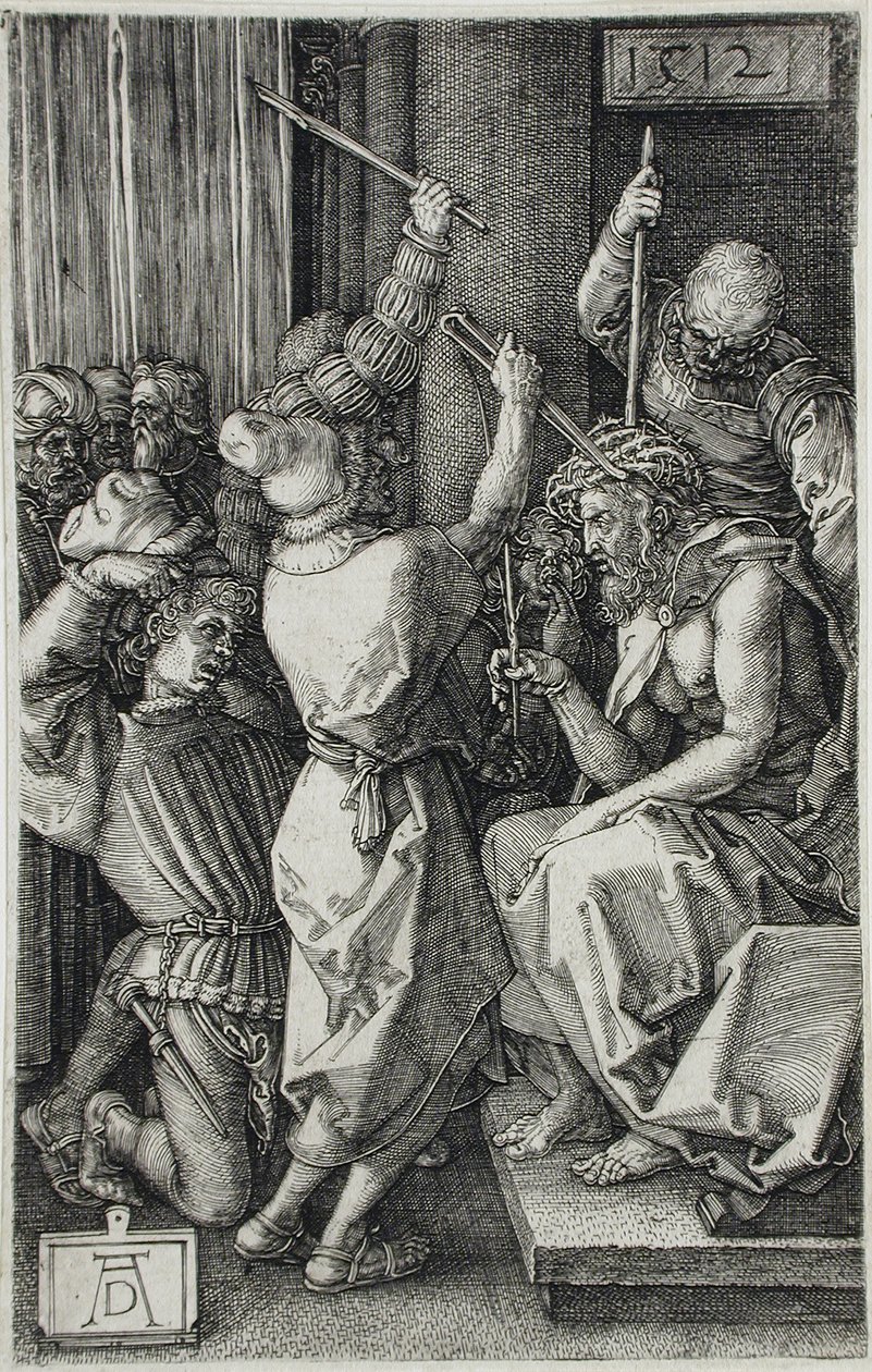 Cristo coroado de espinhos de Albrecht Dürer