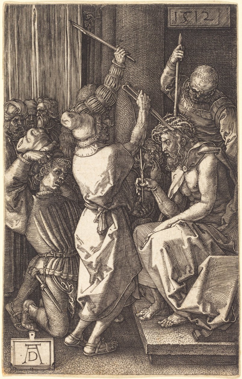 Cristo coroado de espinhos de Albrecht Dürer