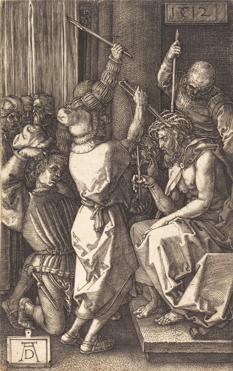 Cristo coroado de espinhos, 1512. de Albrecht Dürer