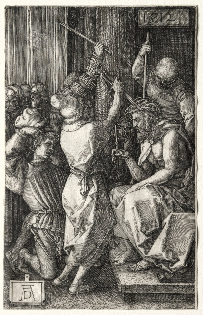 Cristo coroado de espinhos, 1512. de Albrecht Dürer