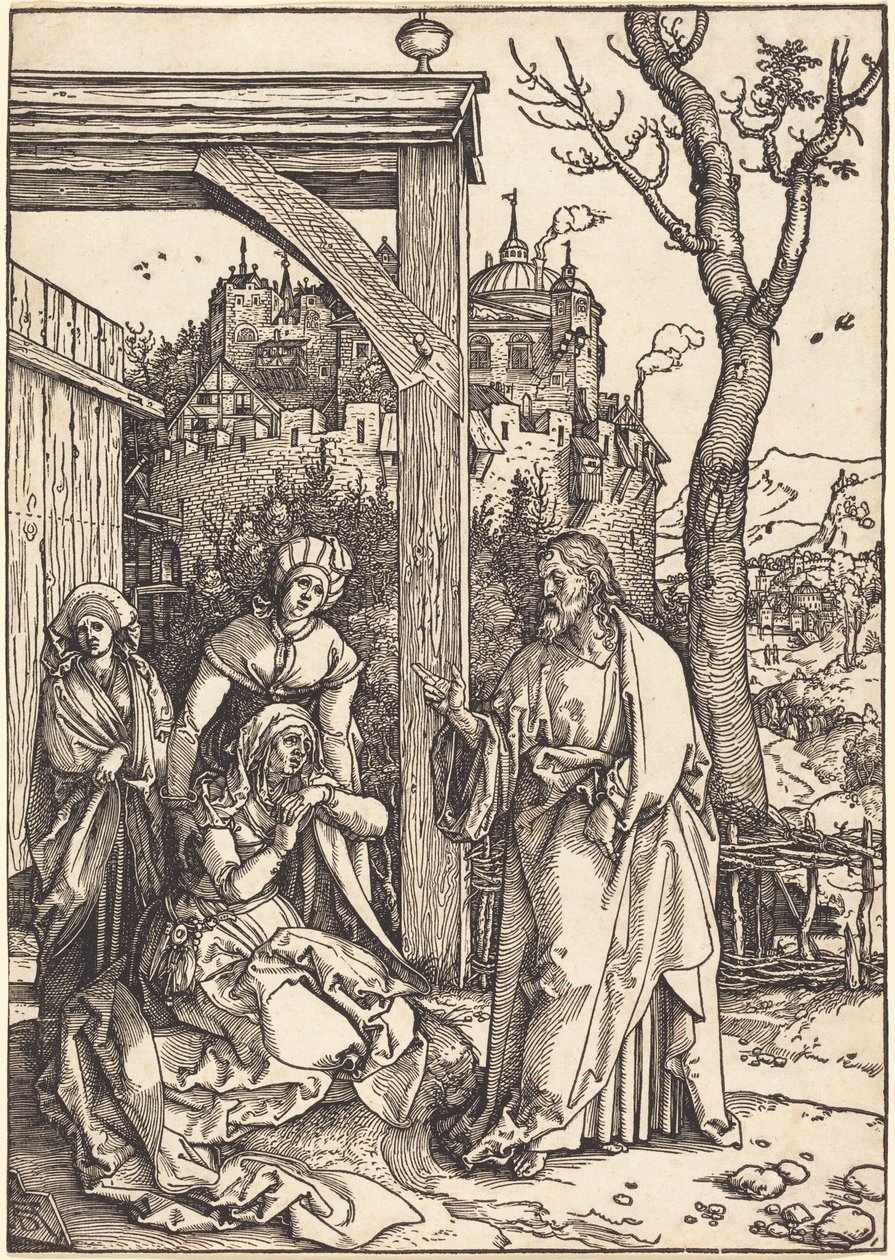 Cristo despede-se da sua mãe de Albrecht Dürer