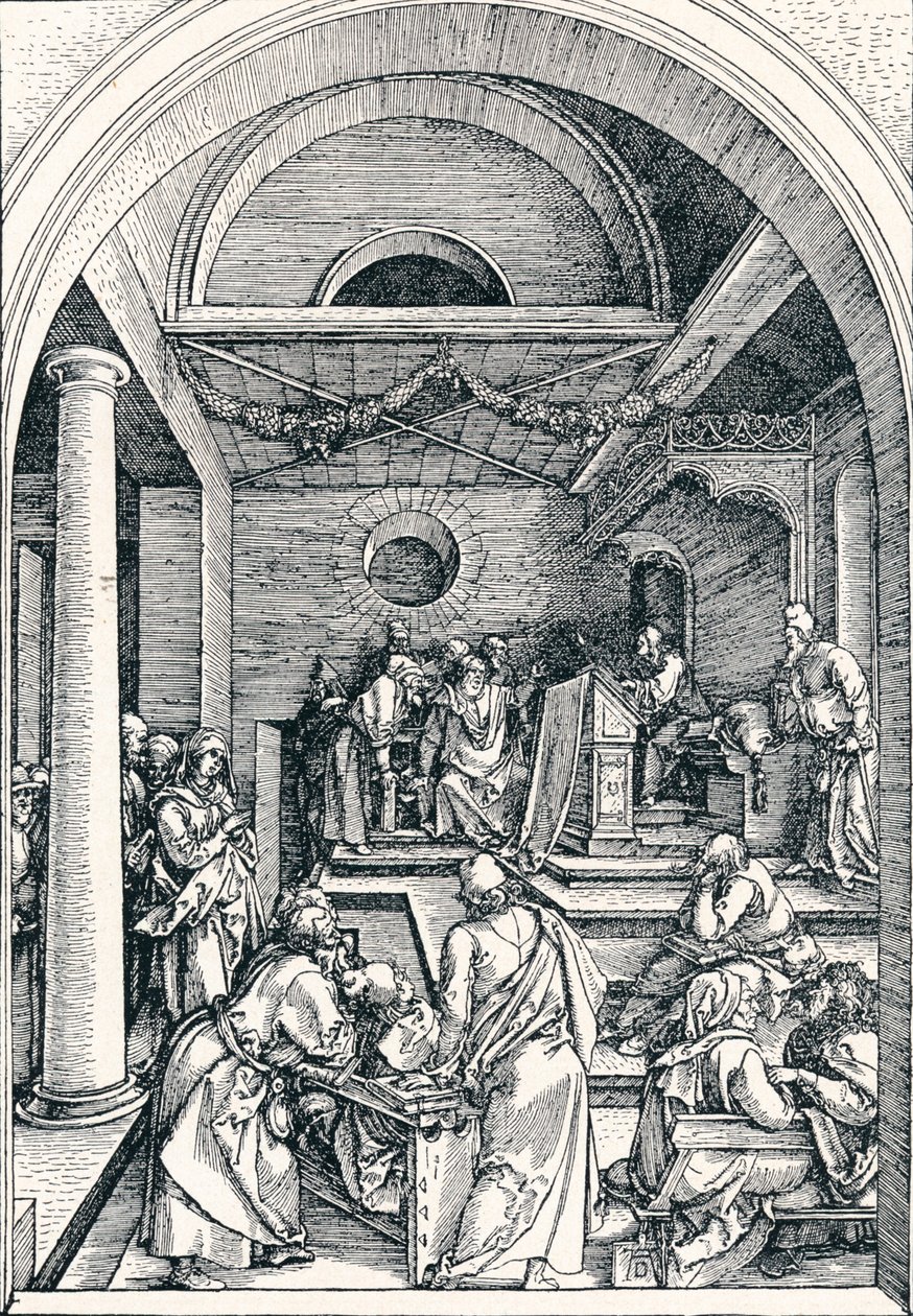 Cristo entre os médicos, 1506 1906 de Albrecht Dürer