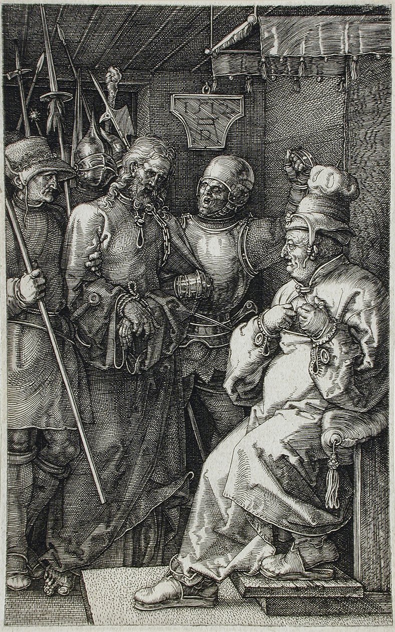 Cristo perante Caifás de Albrecht Dürer