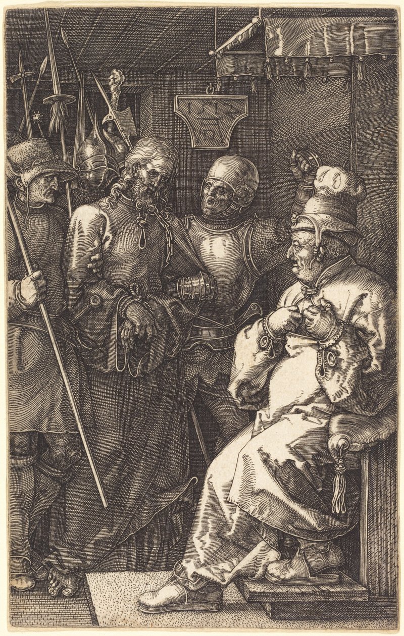 Cristo perante Caifás de Albrecht Dürer
