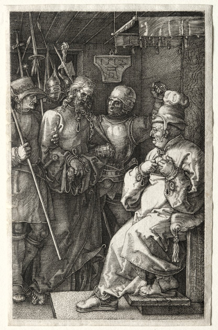 Cristo antes de Caifás, 1512. de Albrecht Dürer