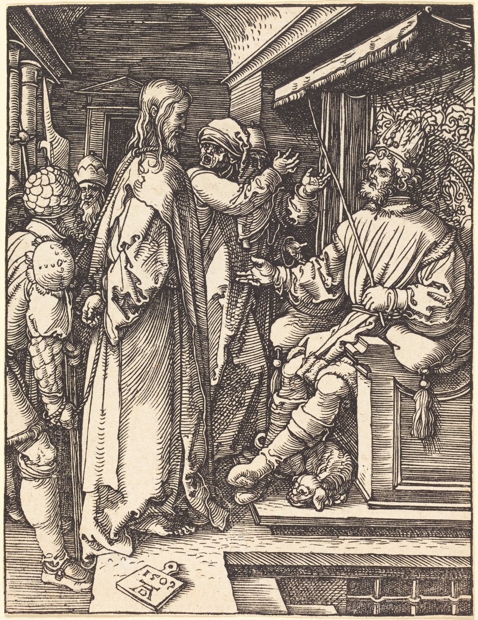 Cristo perante Herodes de Albrecht Dürer