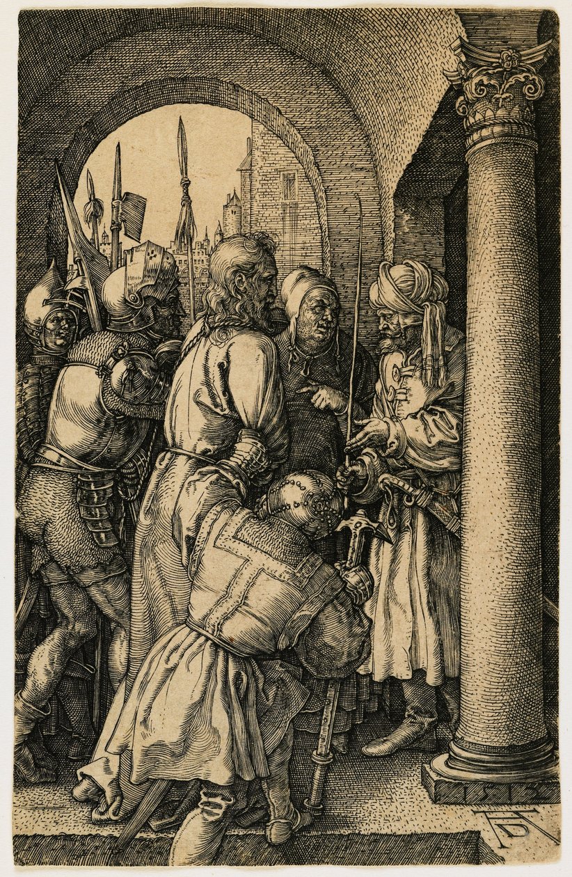 Cristo perante Pilatos de Albrecht Dürer