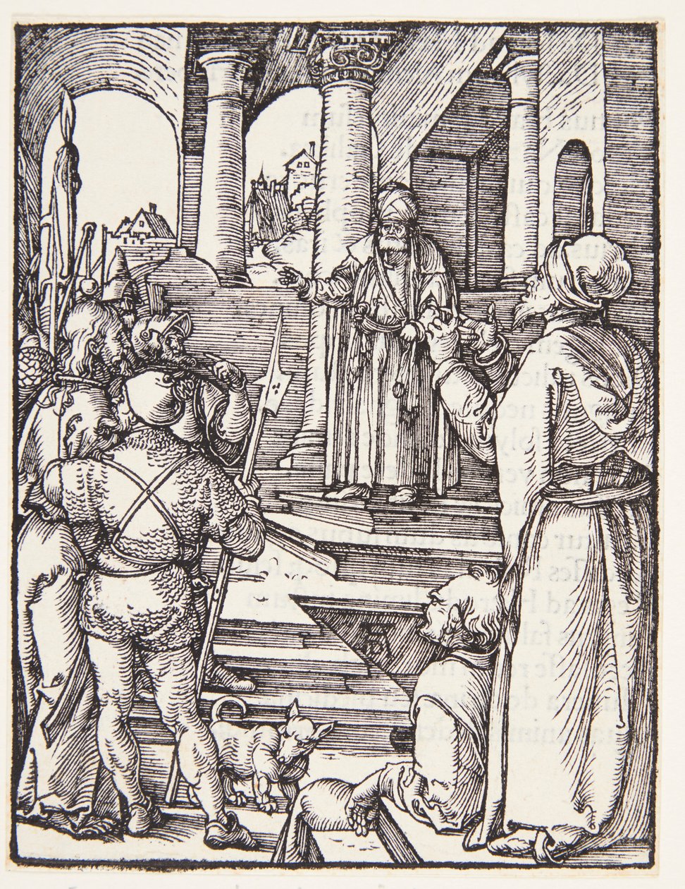 Cristo perante Pilatos de Albrecht Dürer