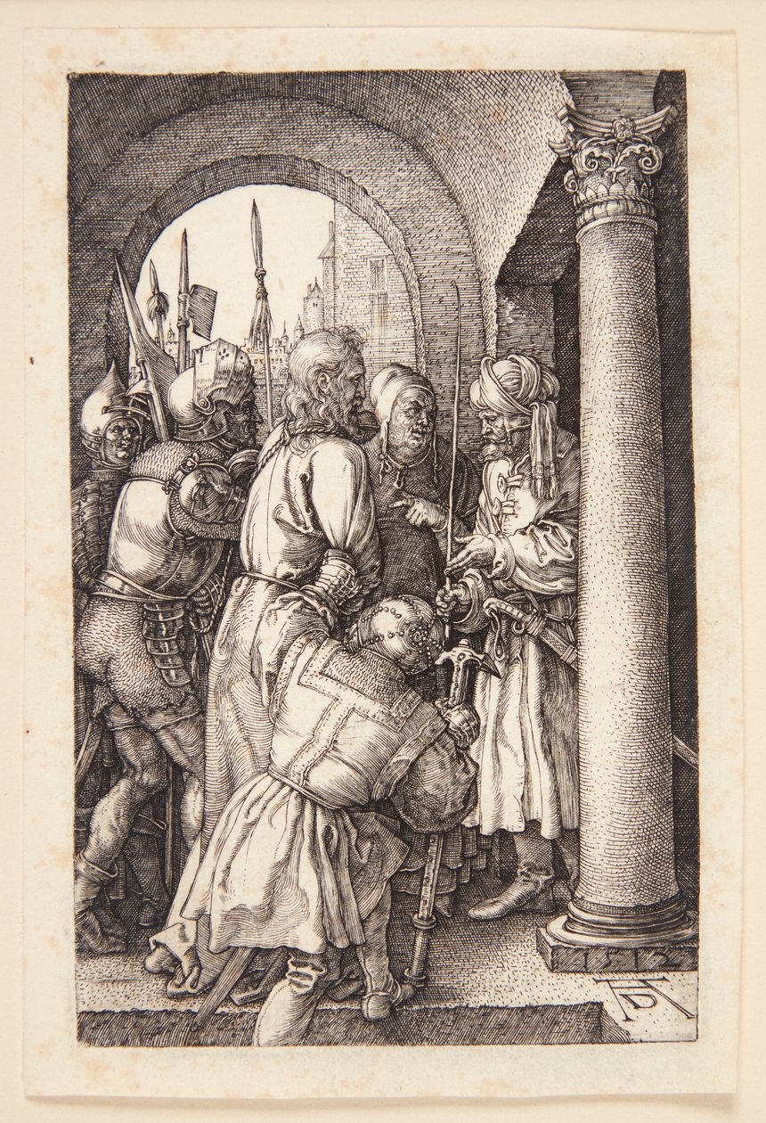 Cristo perante Pilatos de Albrecht Dürer