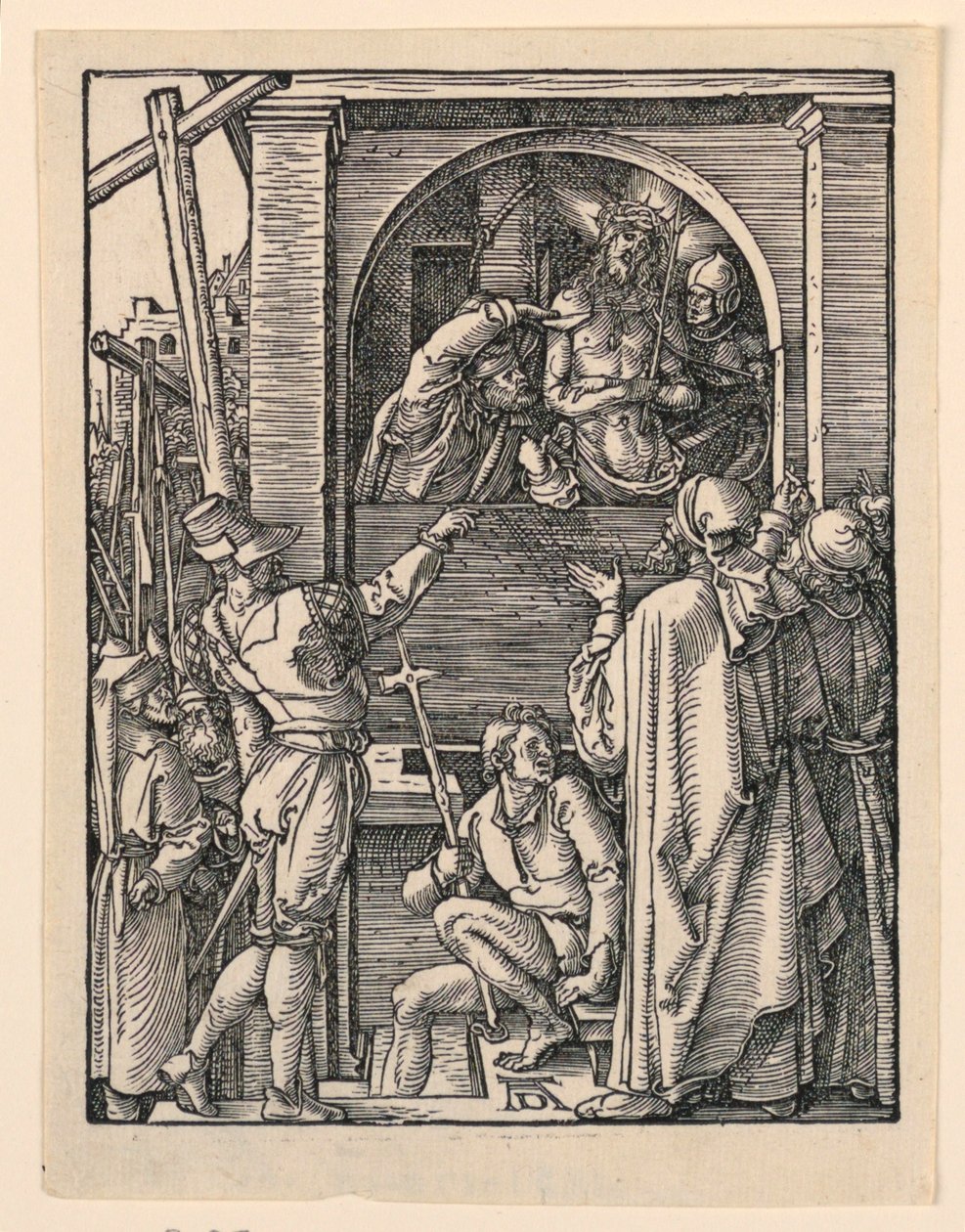 Cristo diante do povo (Ecce Homo), da série A Pequena Paixão de Albrecht Dürer