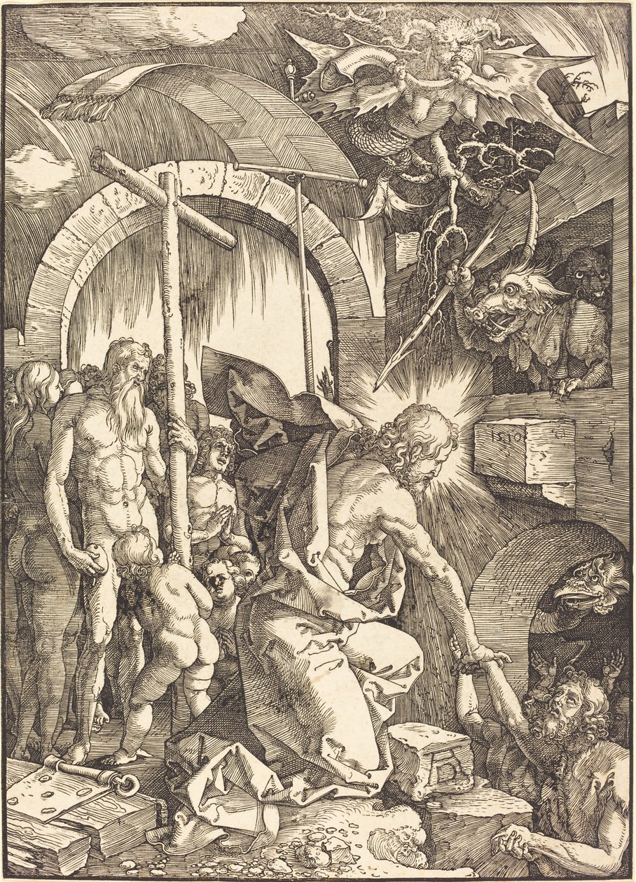 Cristo no limbo de Albrecht Dürer