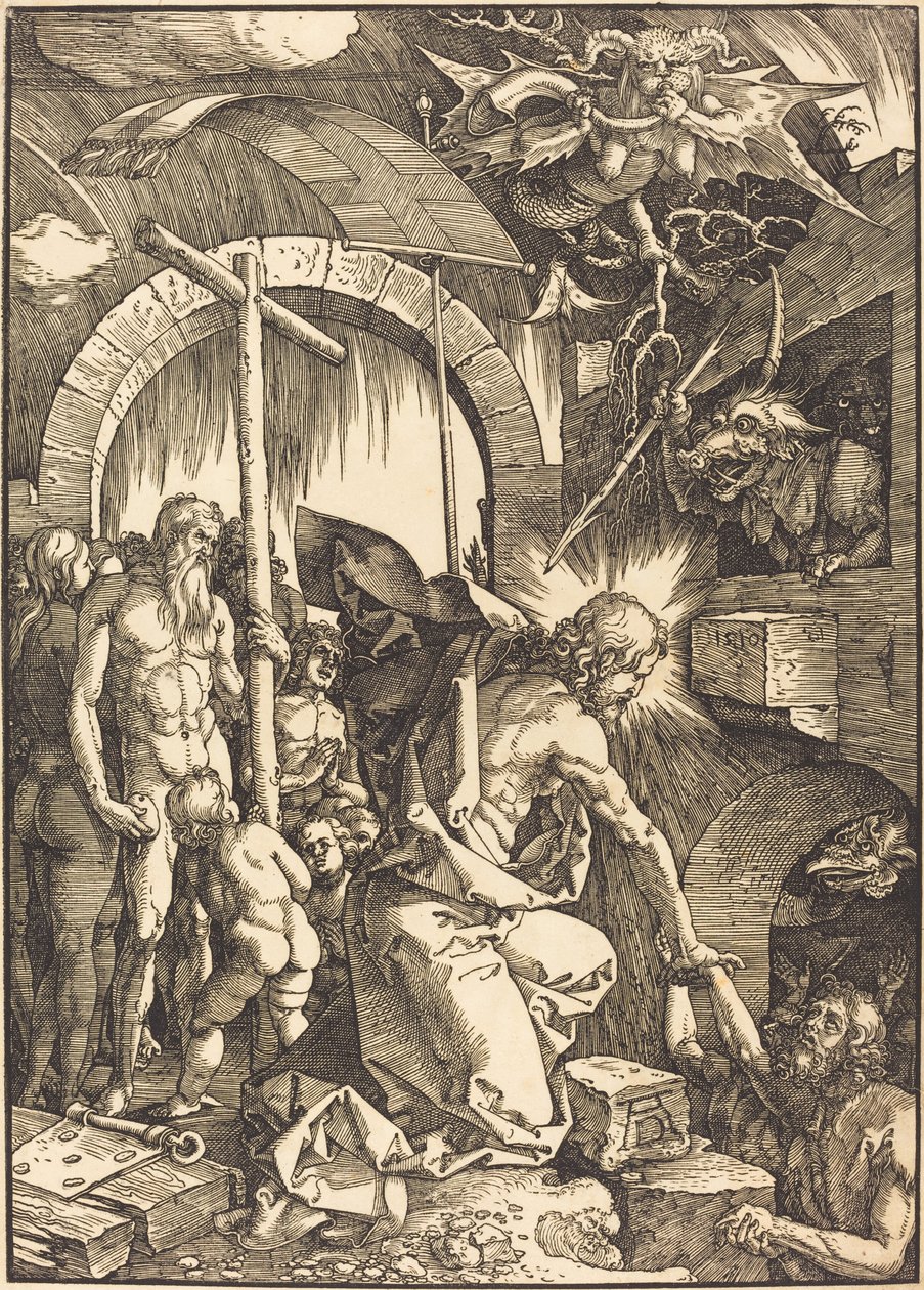 Cristo no limbo de Albrecht Dürer