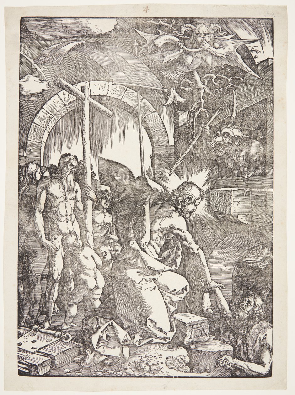Cristo no limbo de Albrecht Dürer