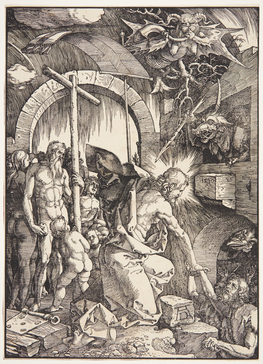 Cristo no limbo de Albrecht Dürer