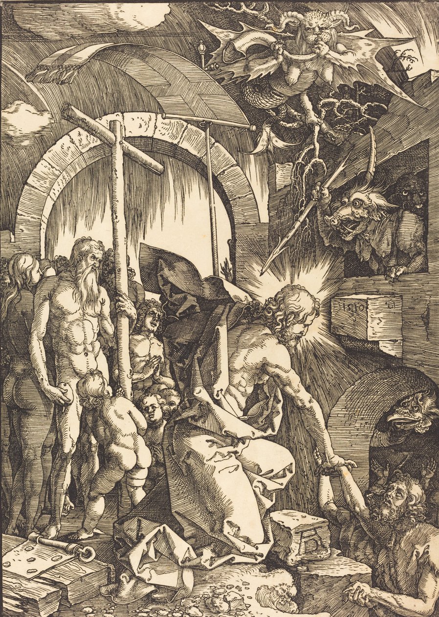 Cristo no Limbo, 1510. de Albrecht Dürer