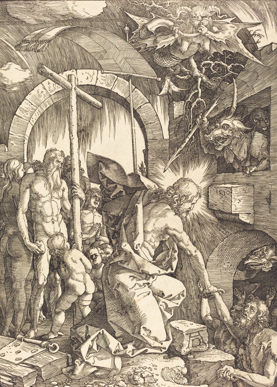 Cristo no Limbo, 1510. de Albrecht Dürer