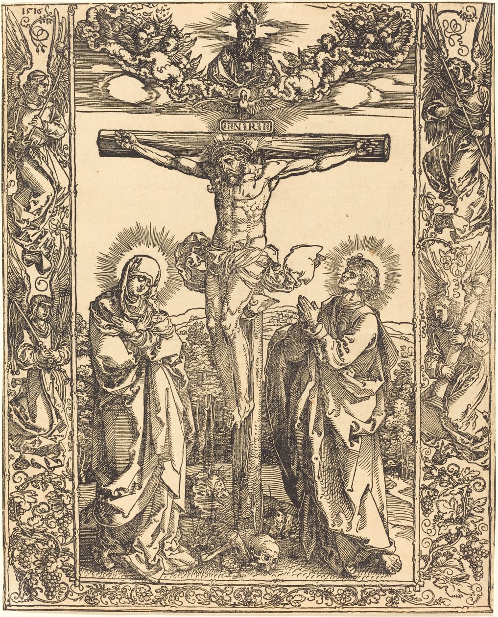 Cristo na Cruz de Albrecht Dürer
