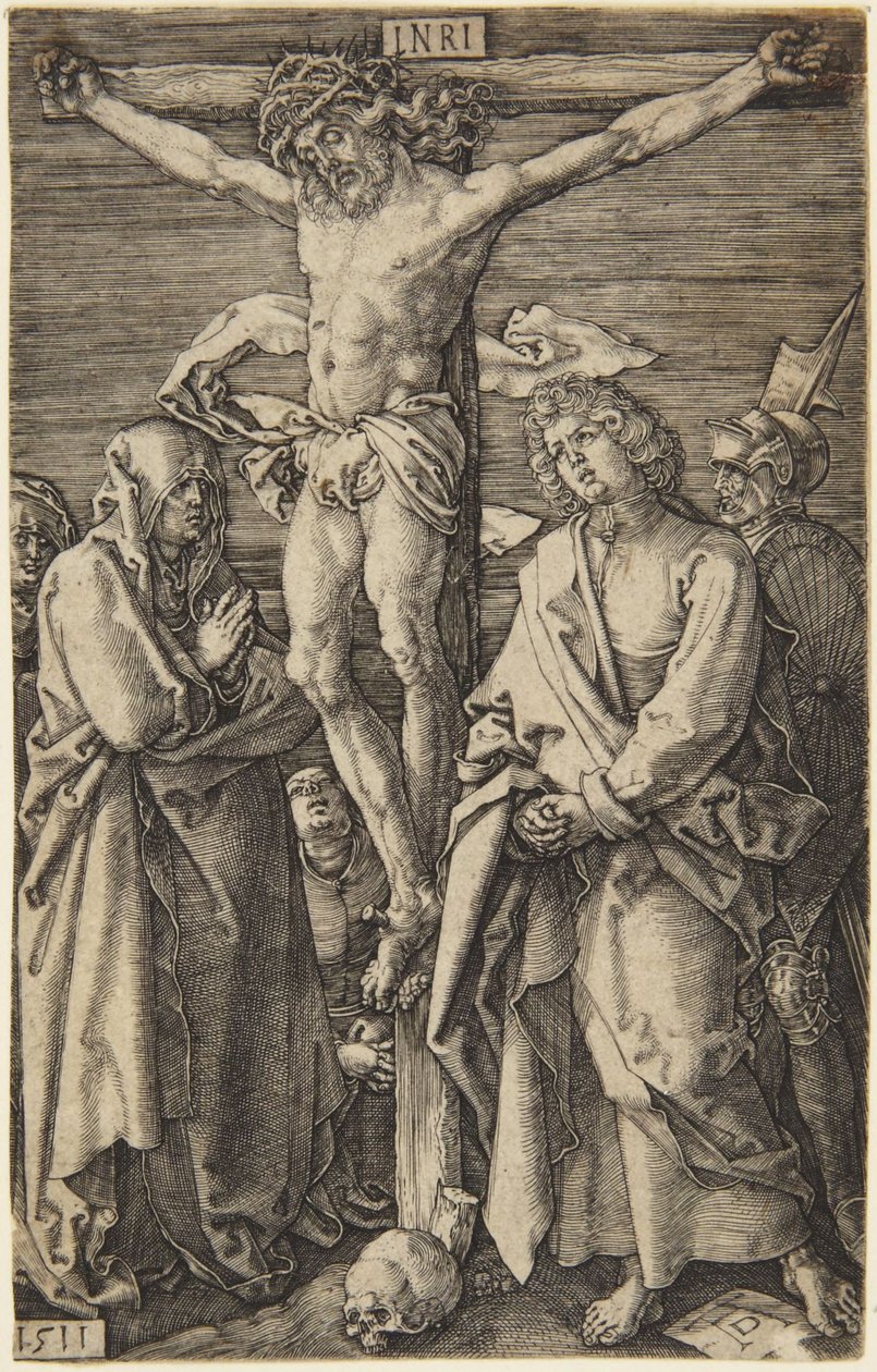 Cristo na cruz de Albrecht Dürer