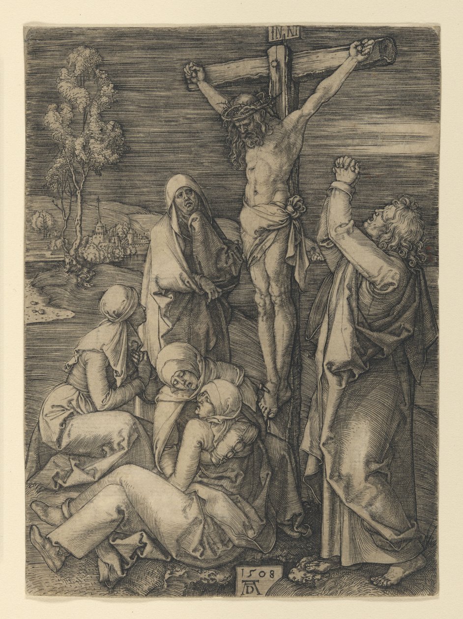 Cristo na cruz de Albrecht Dürer