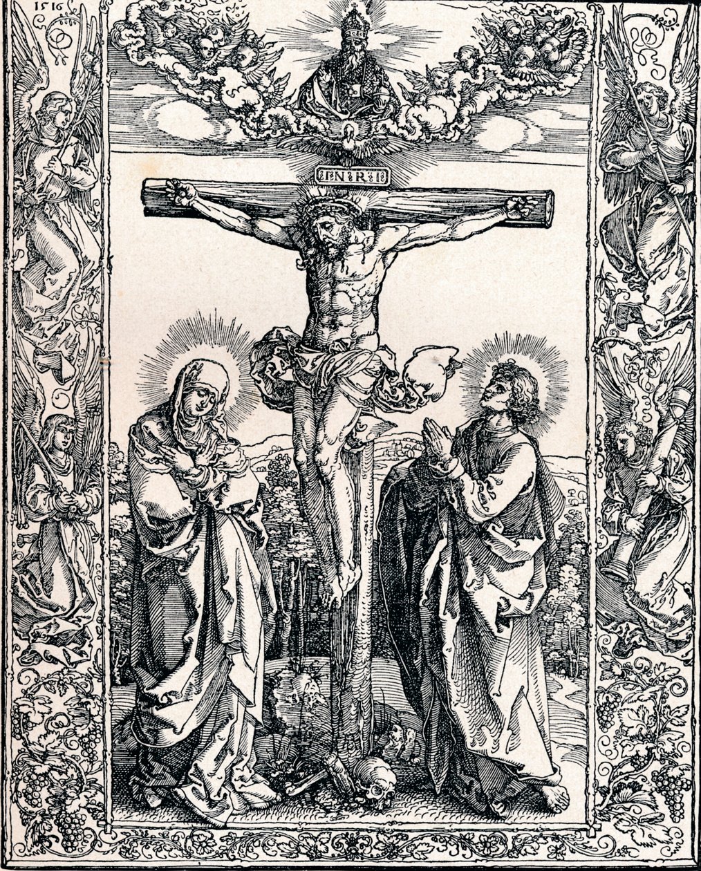 Cristo na cruz, 1516 1906 de Albrecht Dürer