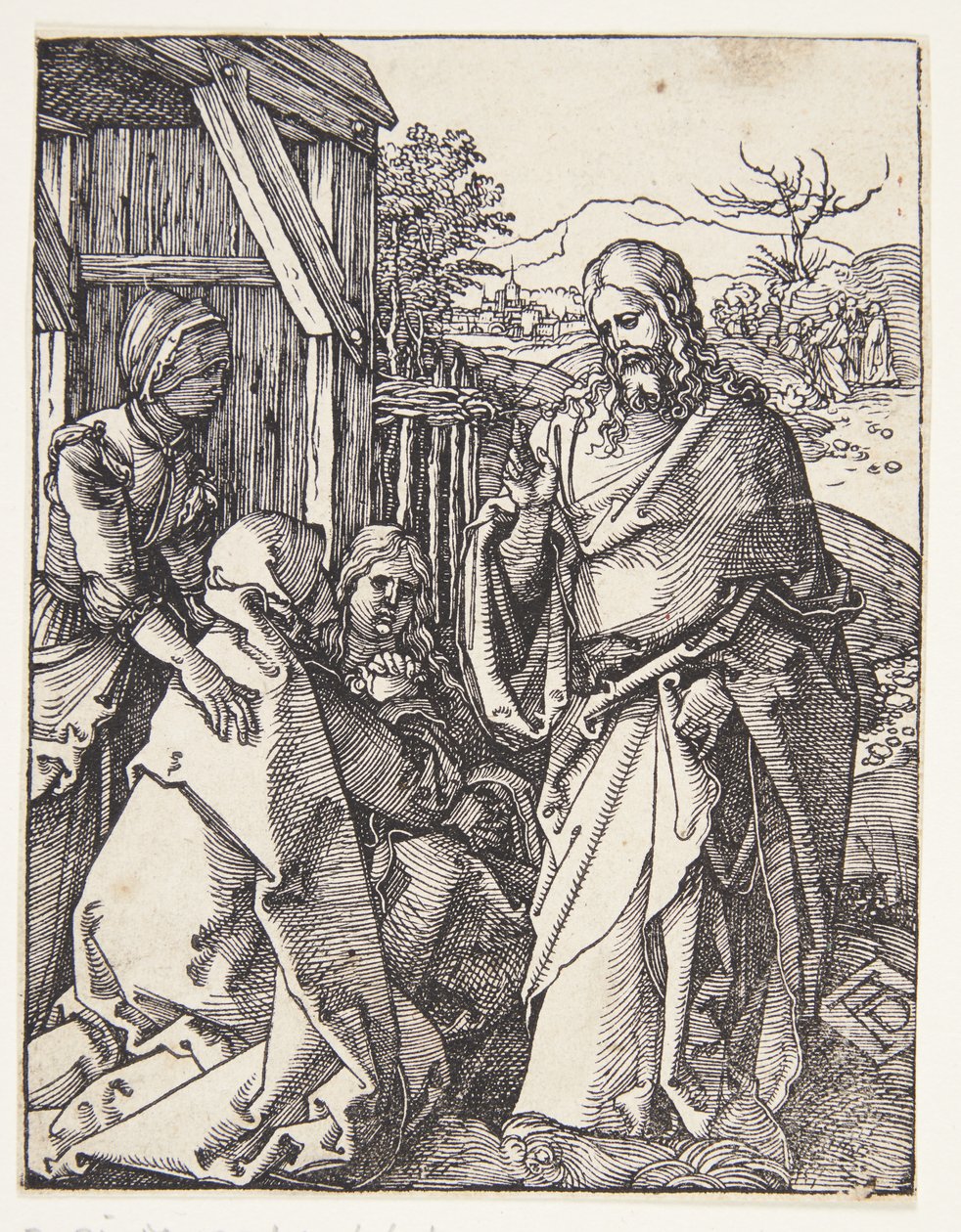 Cristo despedindo-se de sua mãe de Albrecht Dürer