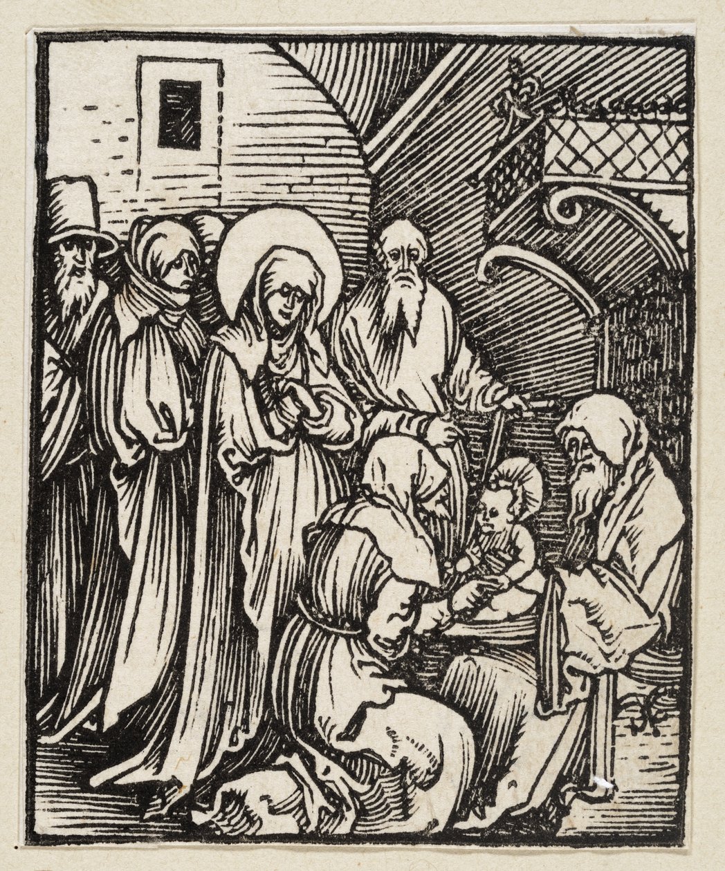 A circuncisão de Cristo (43 temas religiosos) de Albrecht Dürer