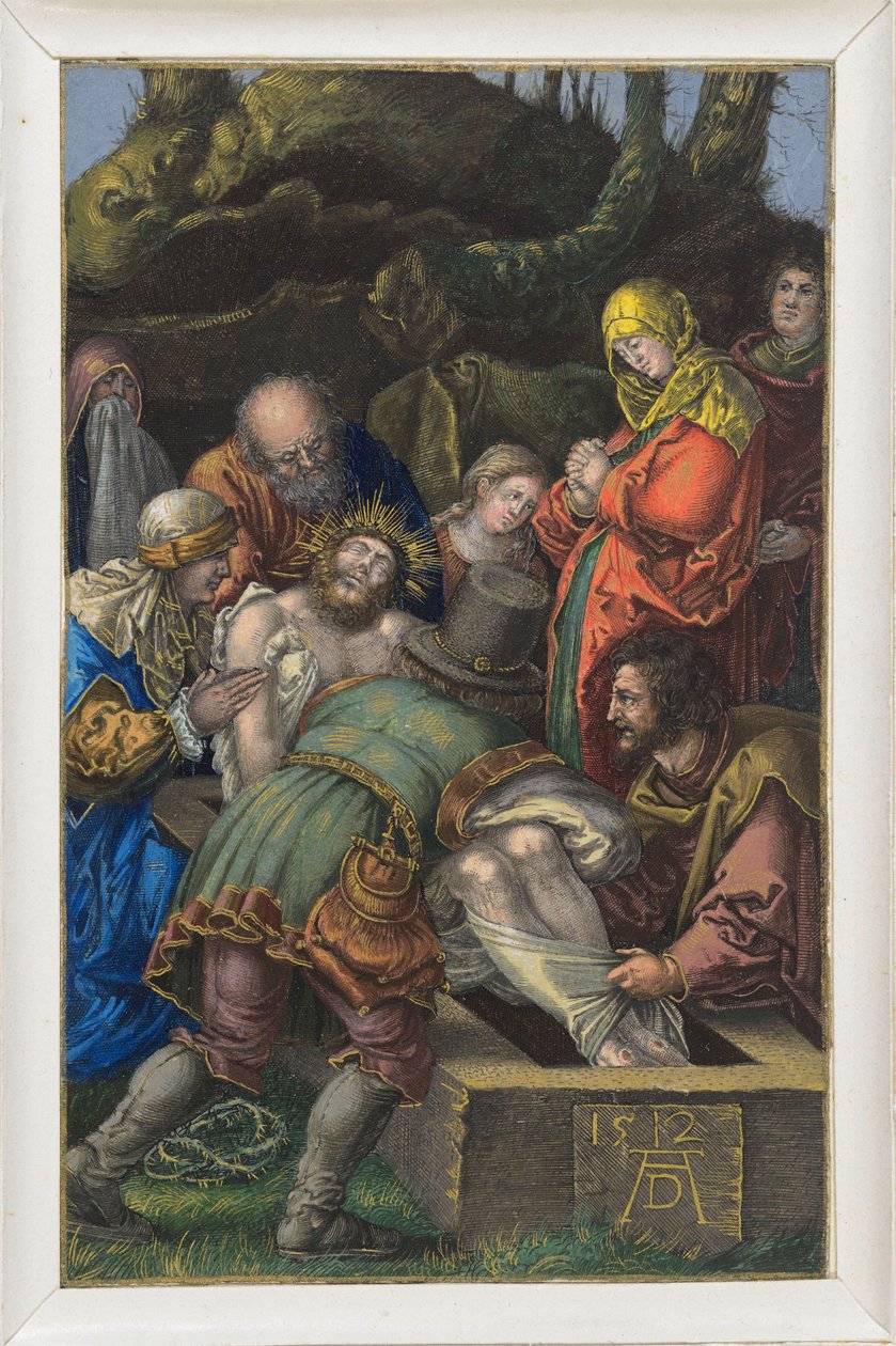 O sepultamento de Cristo de Albrecht Dürer