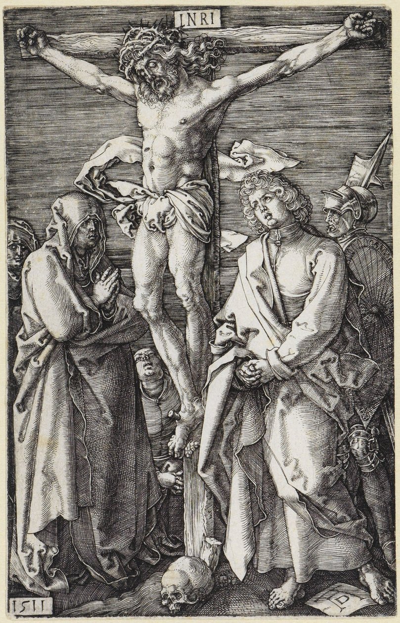 Cristo na cruz de Albrecht Dürer