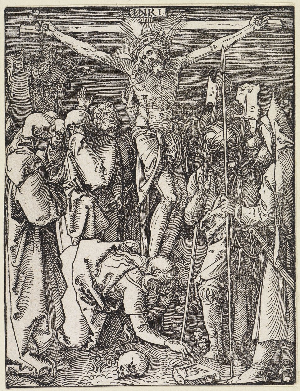 Cristo na cruz de Albrecht Dürer