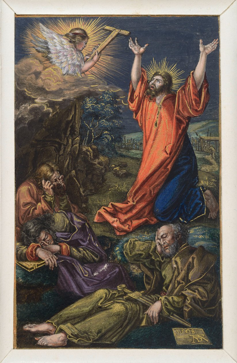 Cristo no Monte das Oliveiras de Albrecht Dürer