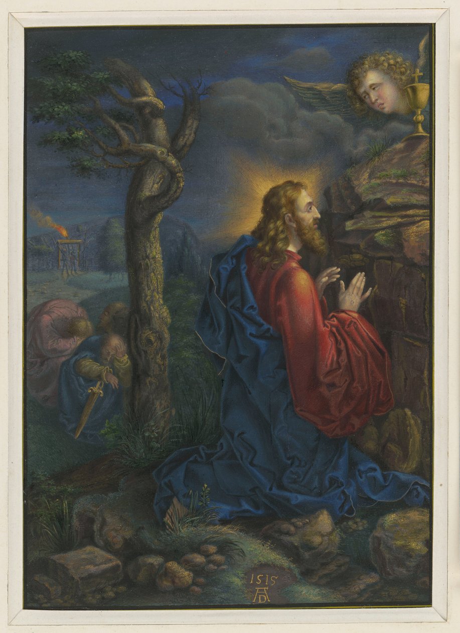 Cristo no Monte das Oliveiras de Albrecht Dürer