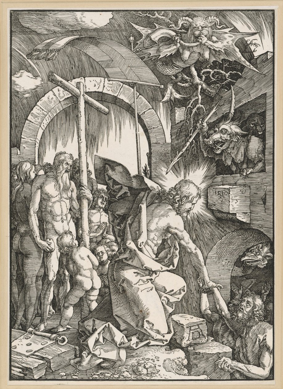 Cristo no limbo (Grande Paixão) de Albrecht Dürer