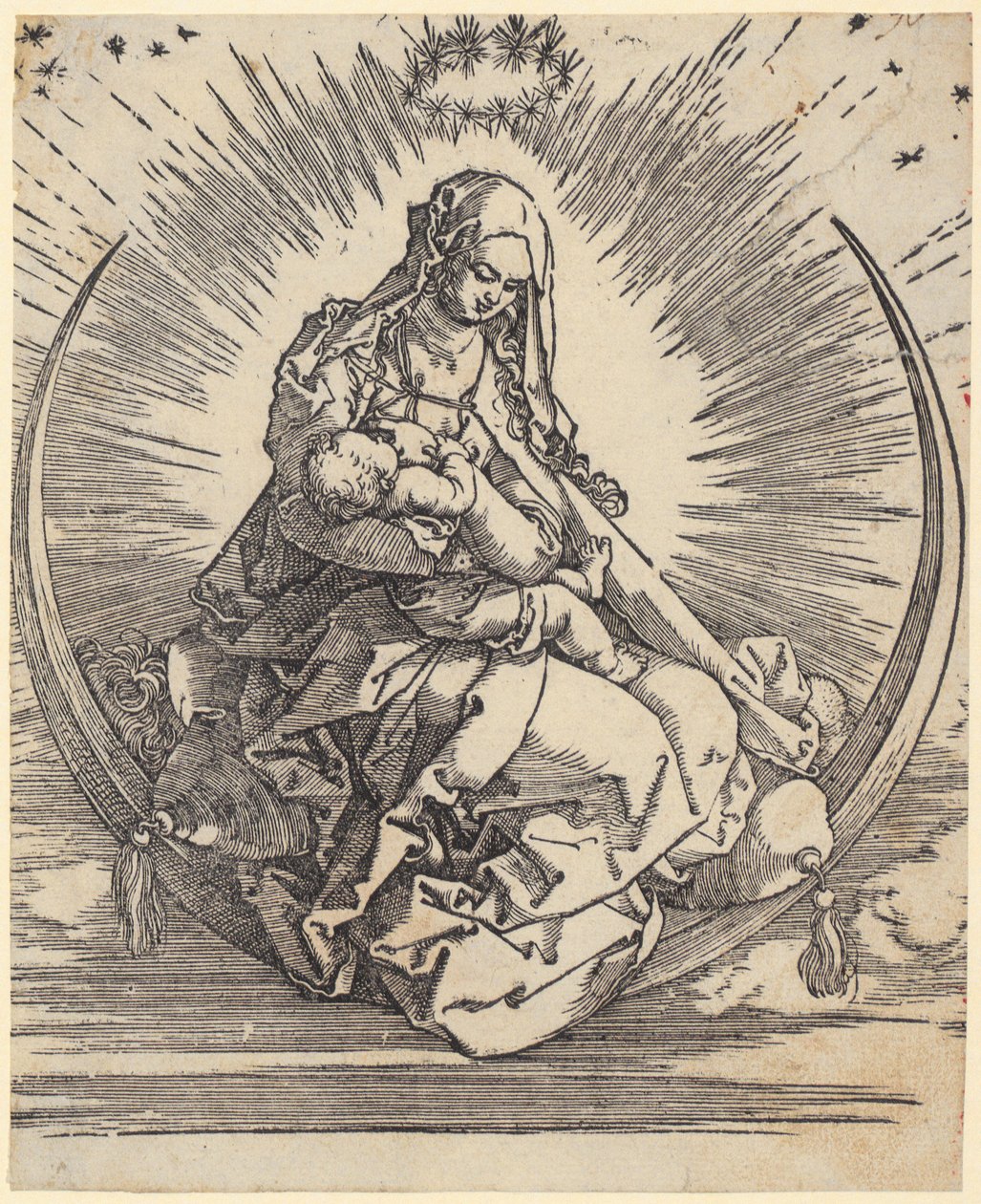 Cristo no limbo, folha 11 da série «A Grande Paixão» de Albrecht Dürer