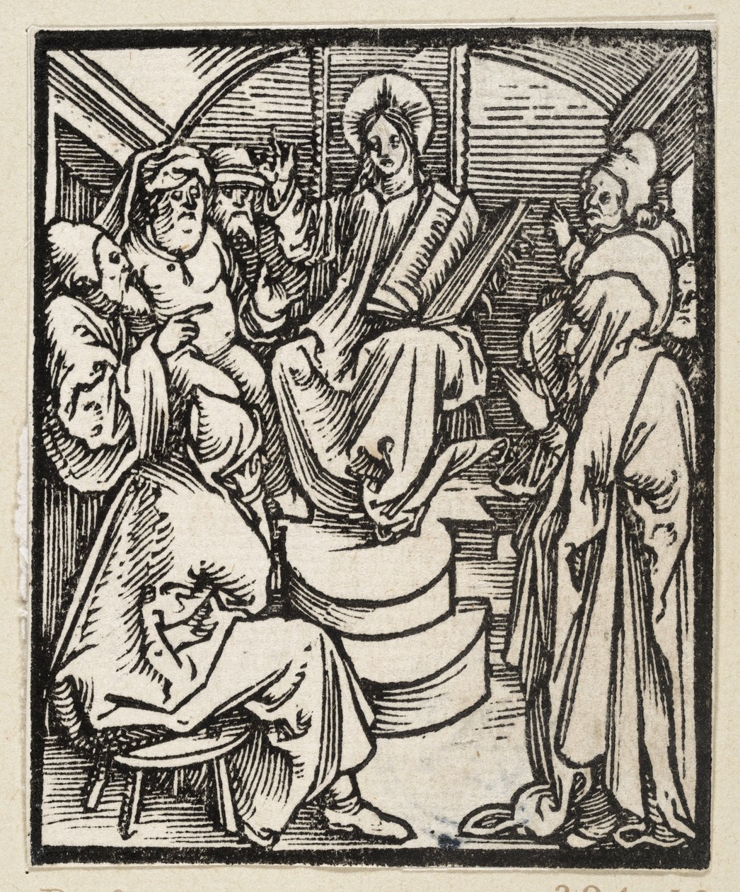 Cristo entre os doutores (43 temas religiosos) de Albrecht Dürer