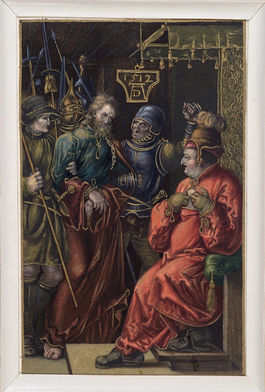 Cristo perante Caifás de Albrecht Dürer