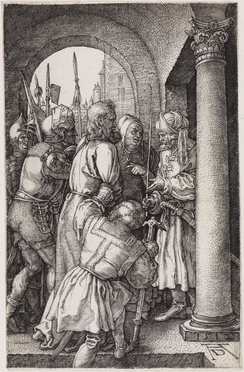 Cristo perante Pilatos de Albrecht Dürer