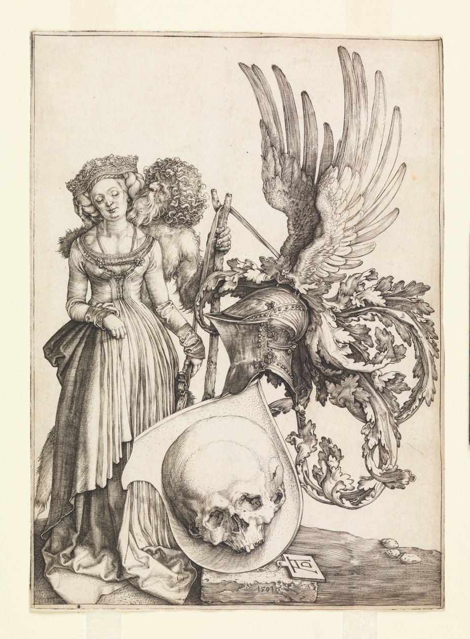 Brasão de Vanitas de Albrecht Dürer