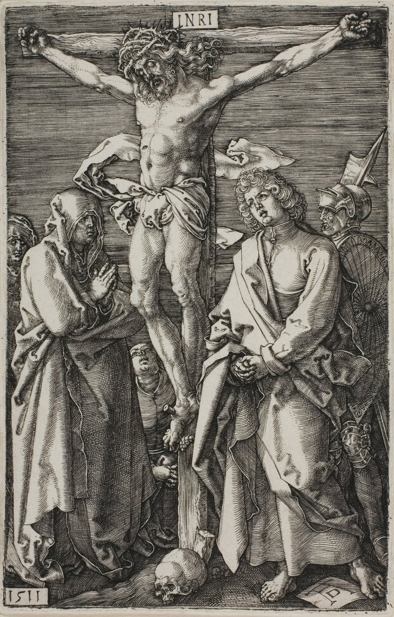 Crucificação, de A Paixão Gravada de Albrecht Dürer
