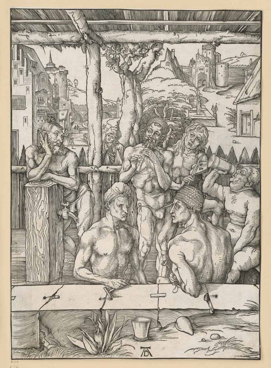 O banho dos homens de Albrecht Dürer