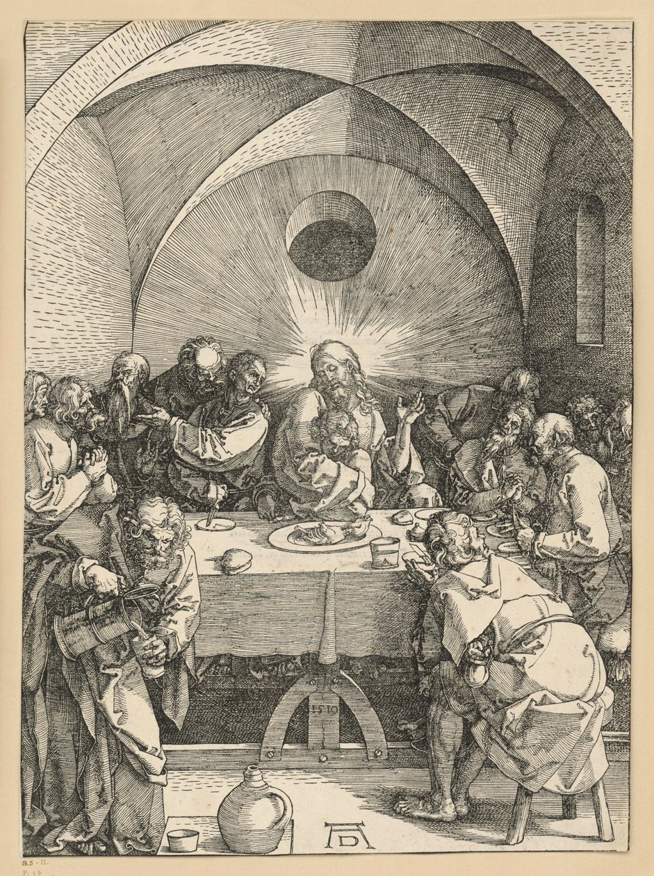 A Última Ceia (Grande Paixão) de Albrecht Dürer