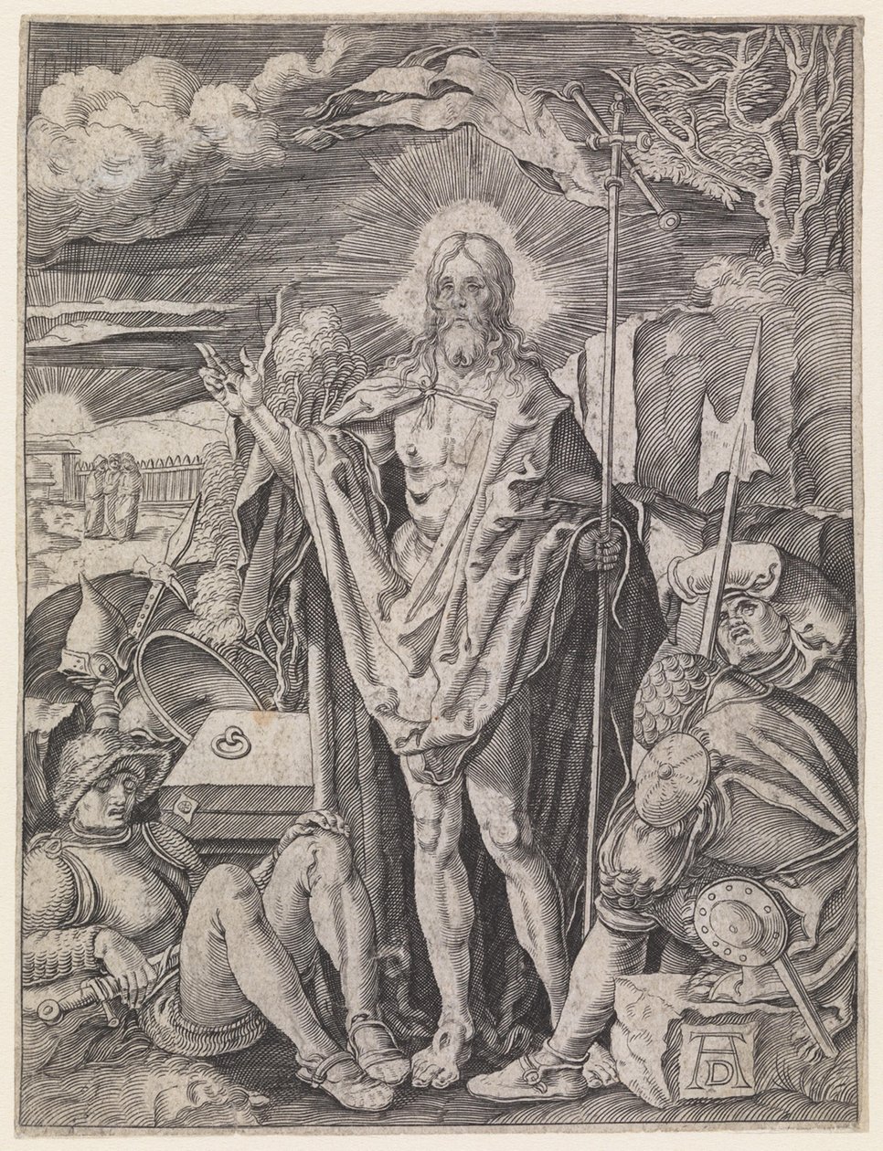 A ressurreição de Cristo de Albrecht Dürer