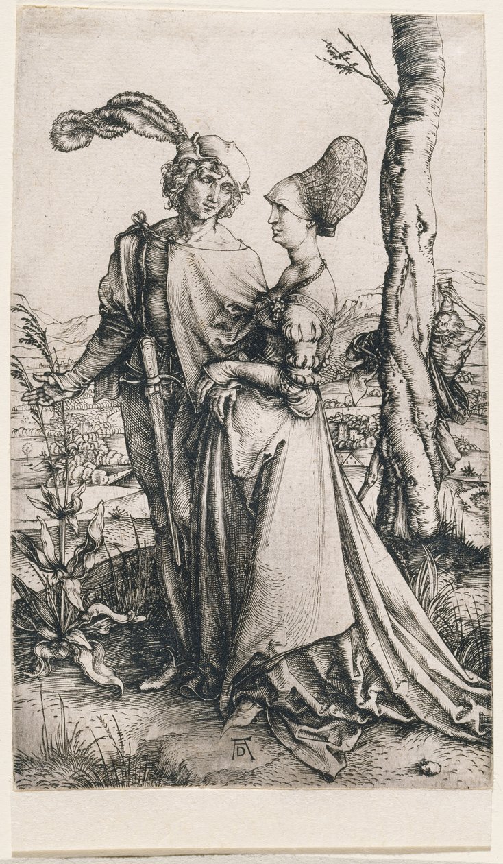 A Morte e os Amantes de Albrecht Dürer