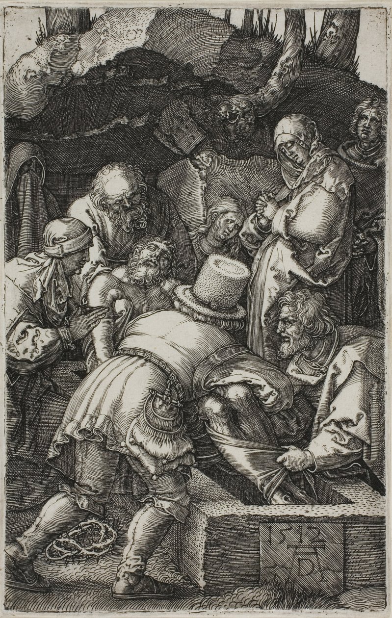 Deposição, de A Paixão Gravada de Albrecht Dürer