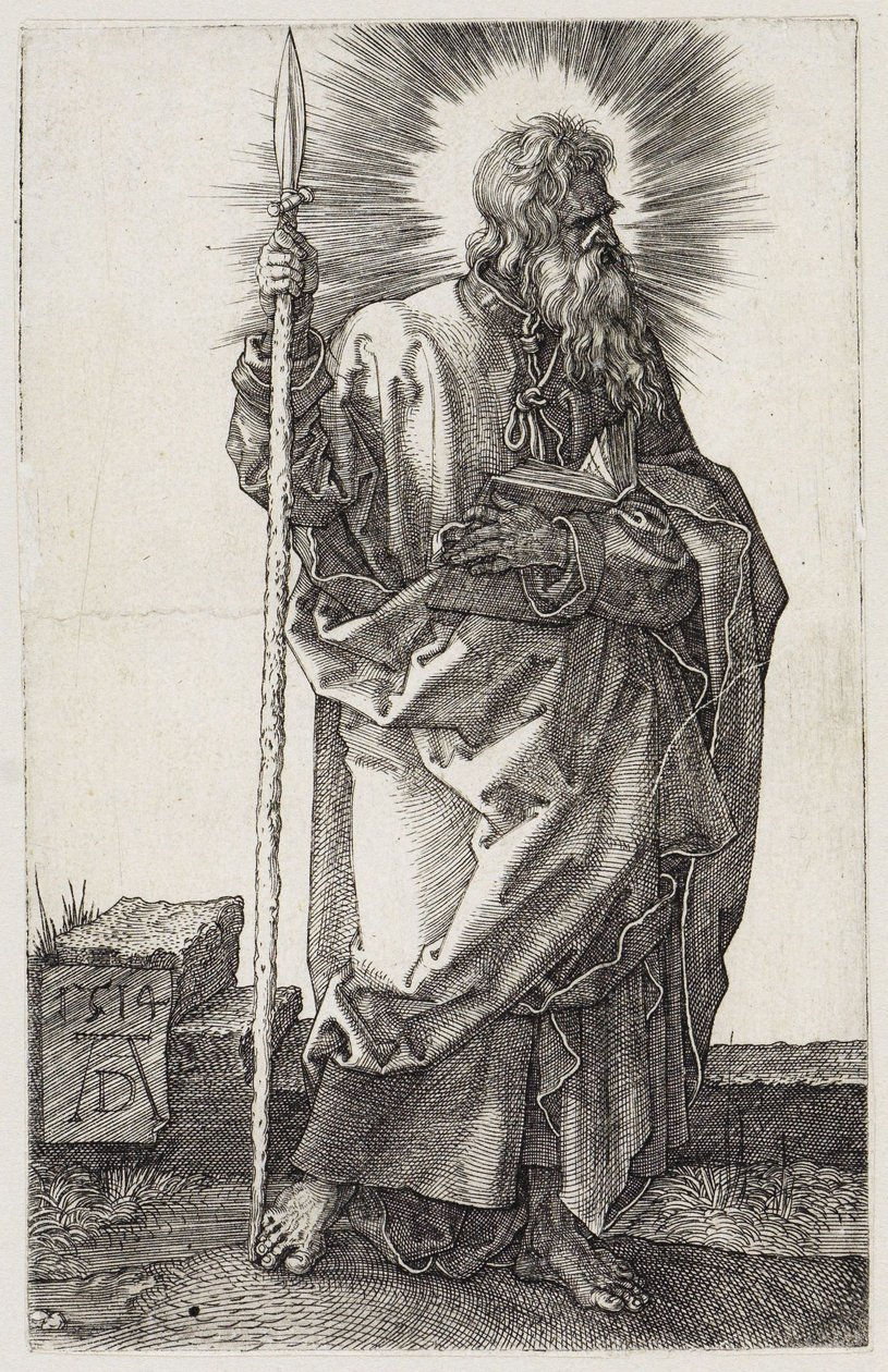 O apóstolo Tomé de Albrecht Dürer