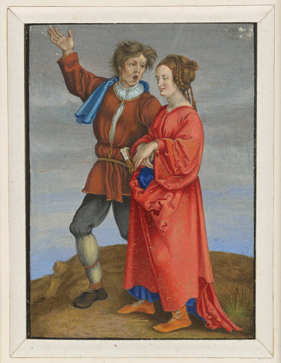 O camponês e a sua mulher de Albrecht Dürer