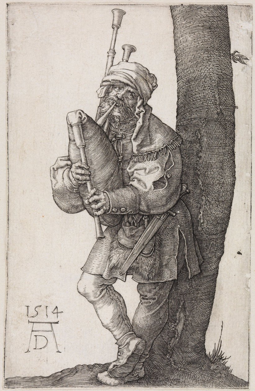 O gaiteiro de Albrecht Dürer