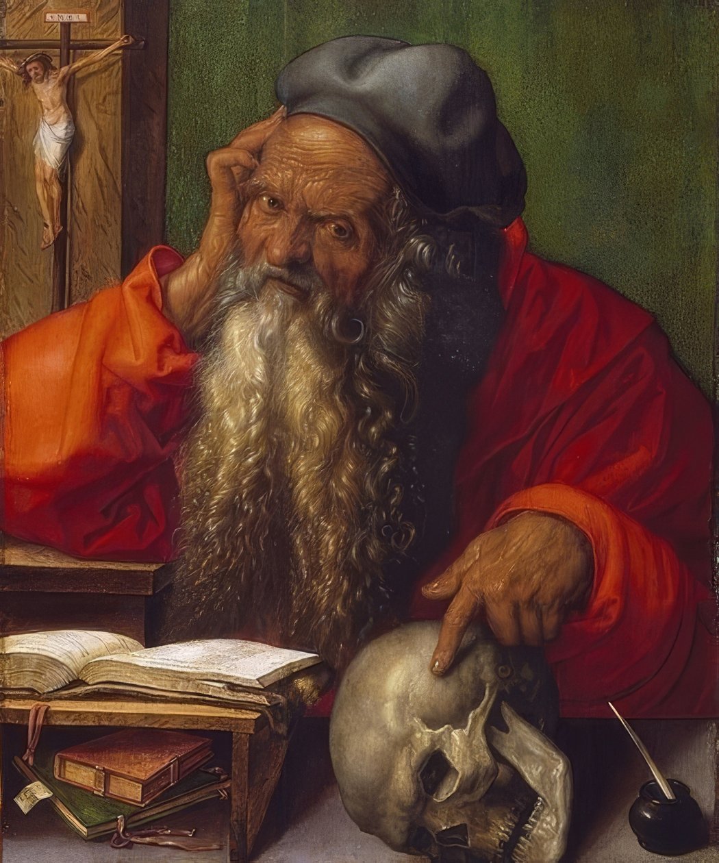 São Jerônimo no caso. 1521 de Albrecht Dürer